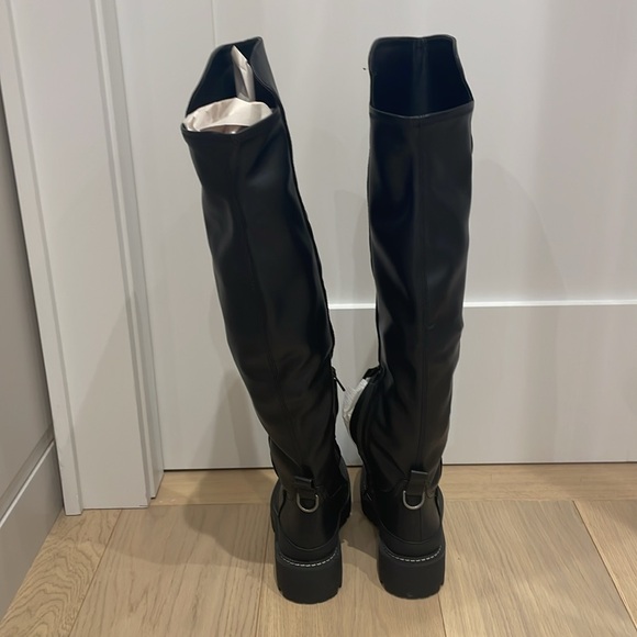 Sam Edelman Over the Knee Black Boot 36.5 - Picture 3 of 4